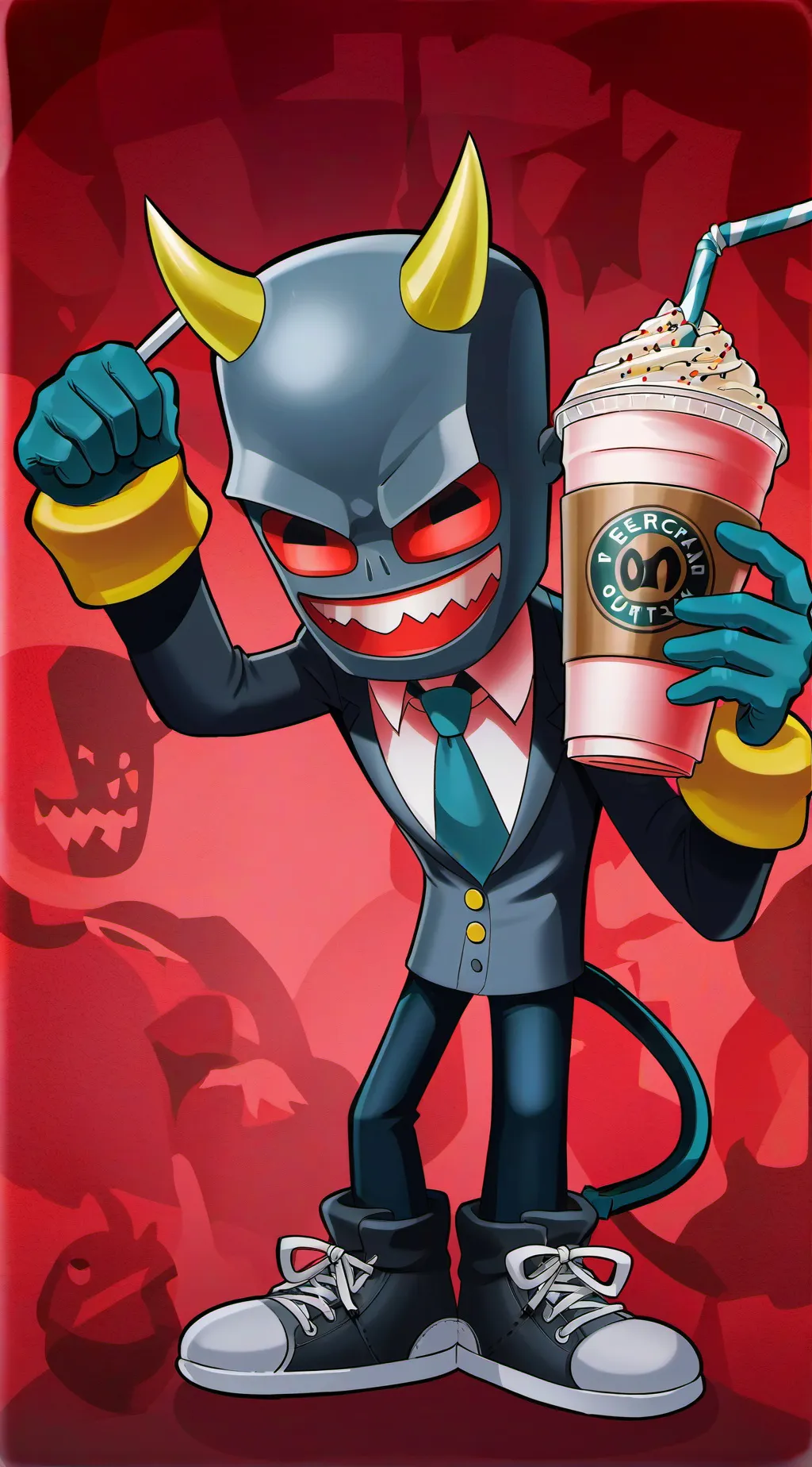 ai character: the devil background