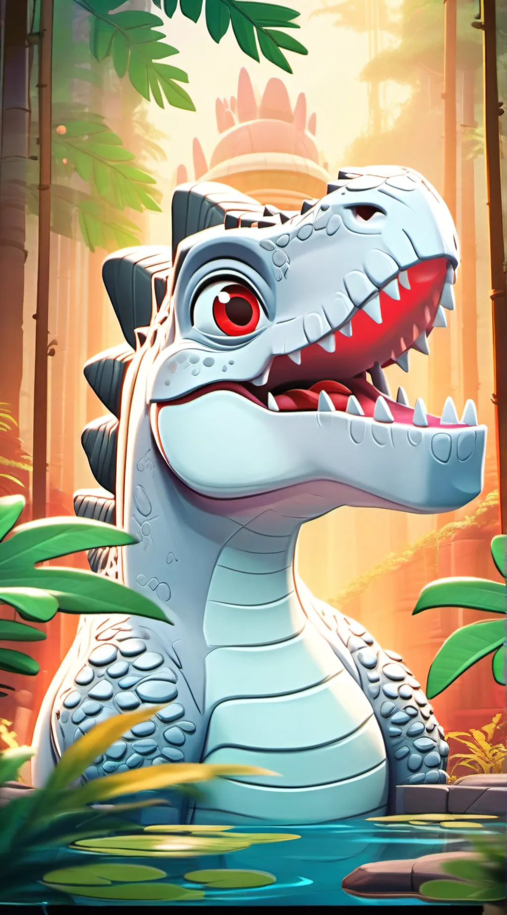 ai character: indominus rex background