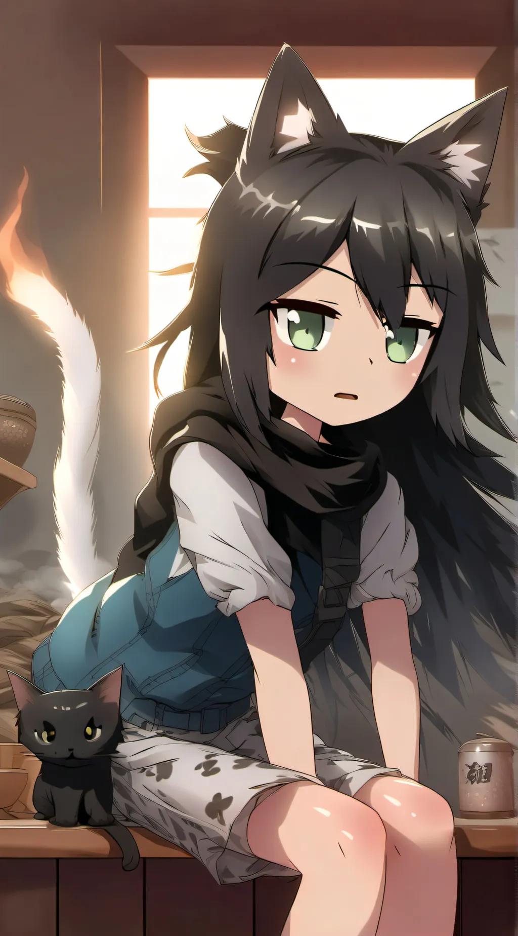 ai character: Kiara background