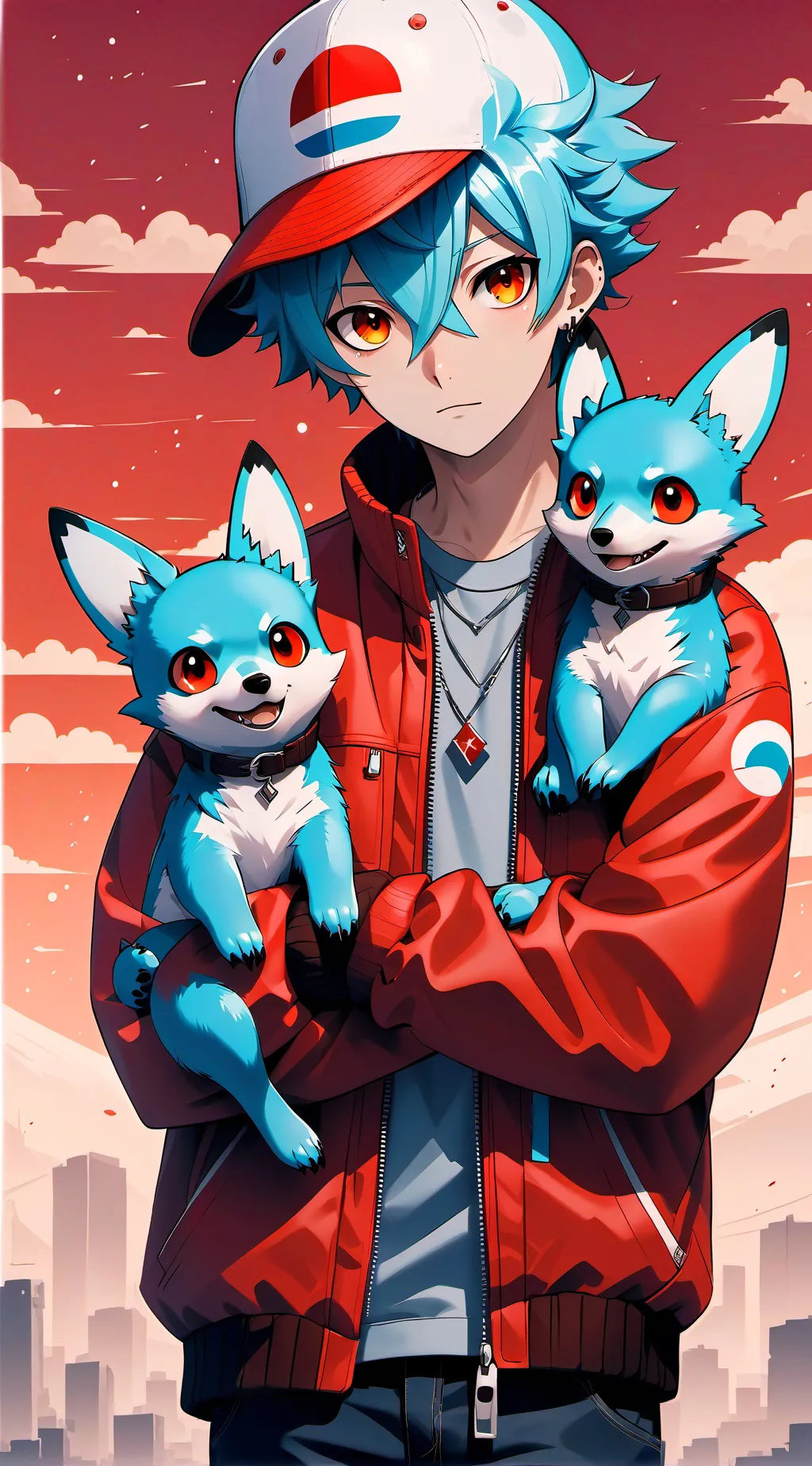 ai character: gay mha background