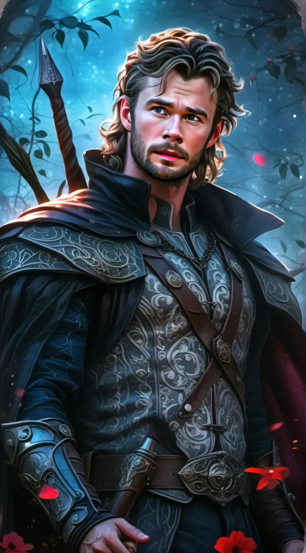 ai character: chris background