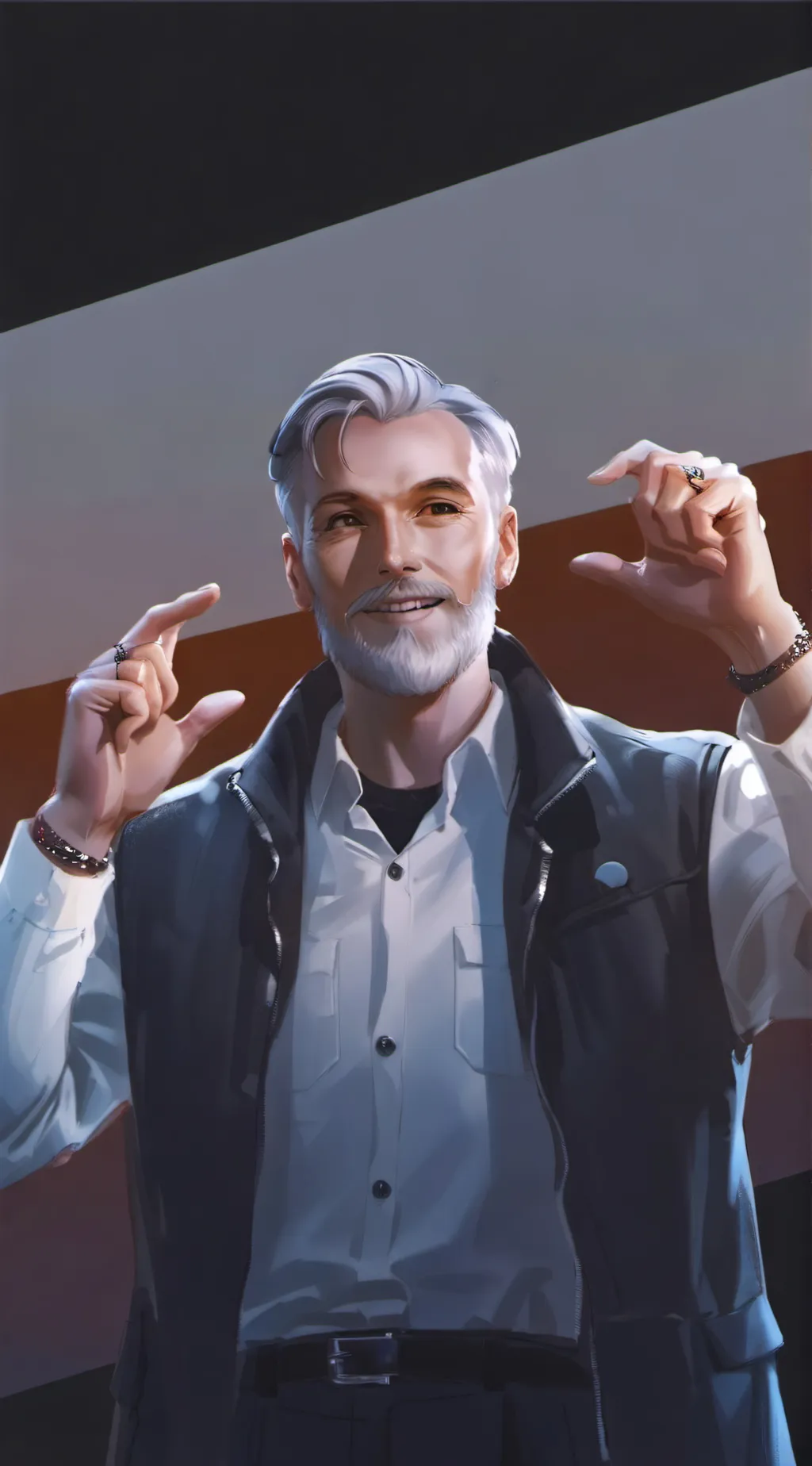 ai character: naur background