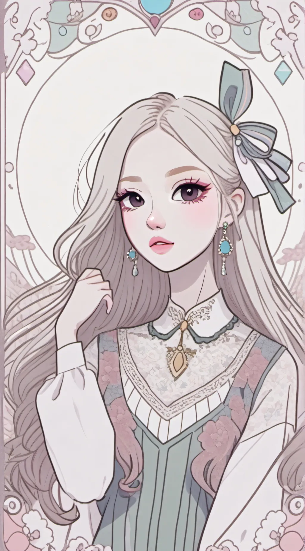 ai character: ENGLISH OR SPANISH background
