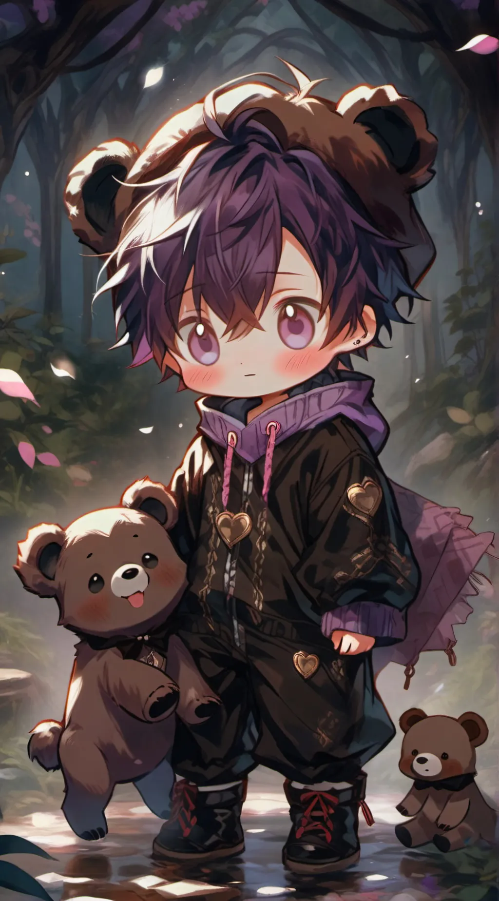 ai character: & Senji & background
