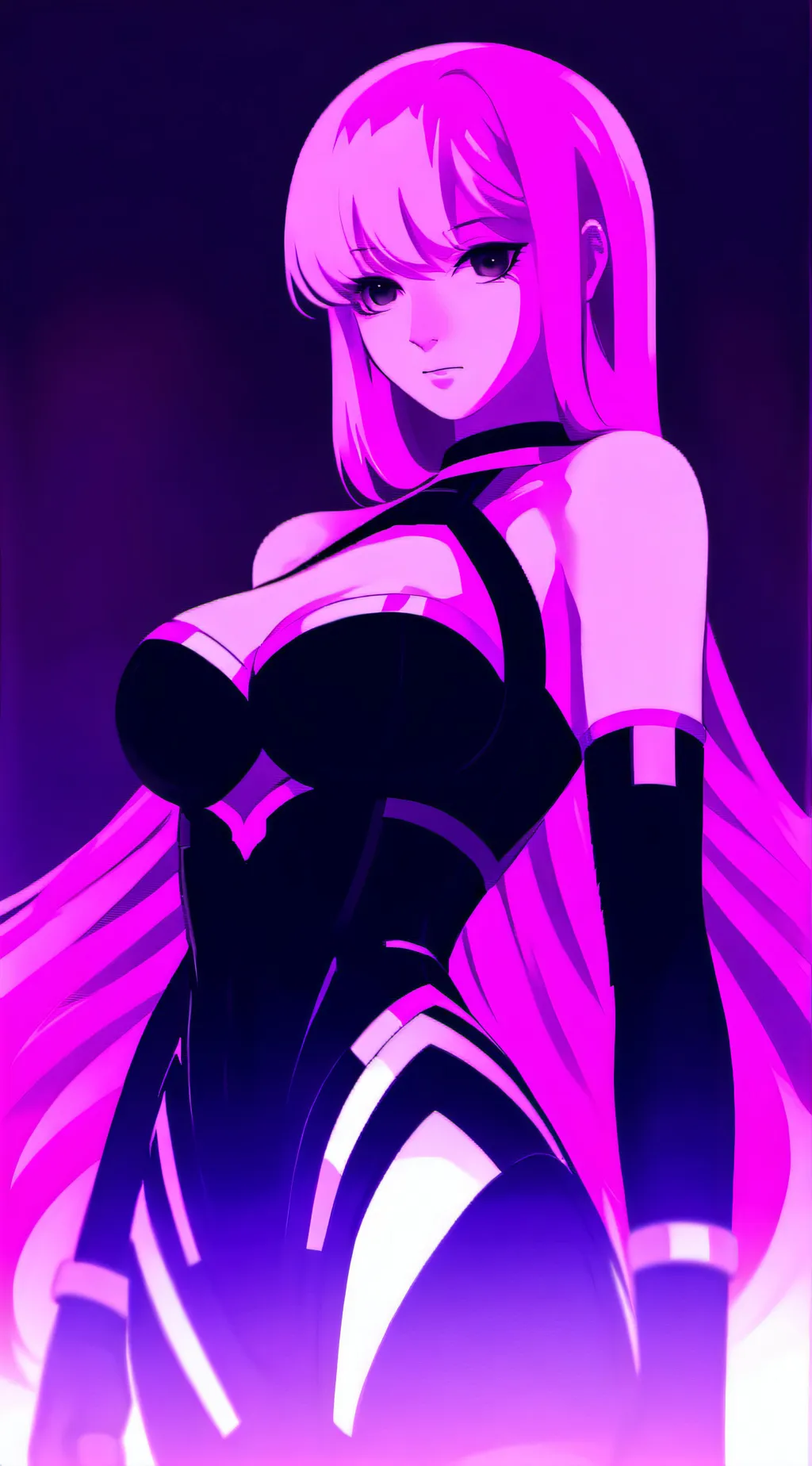 ai character: cat girl background