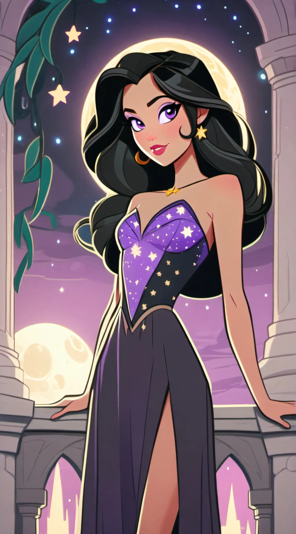 ai character: Jasmine background