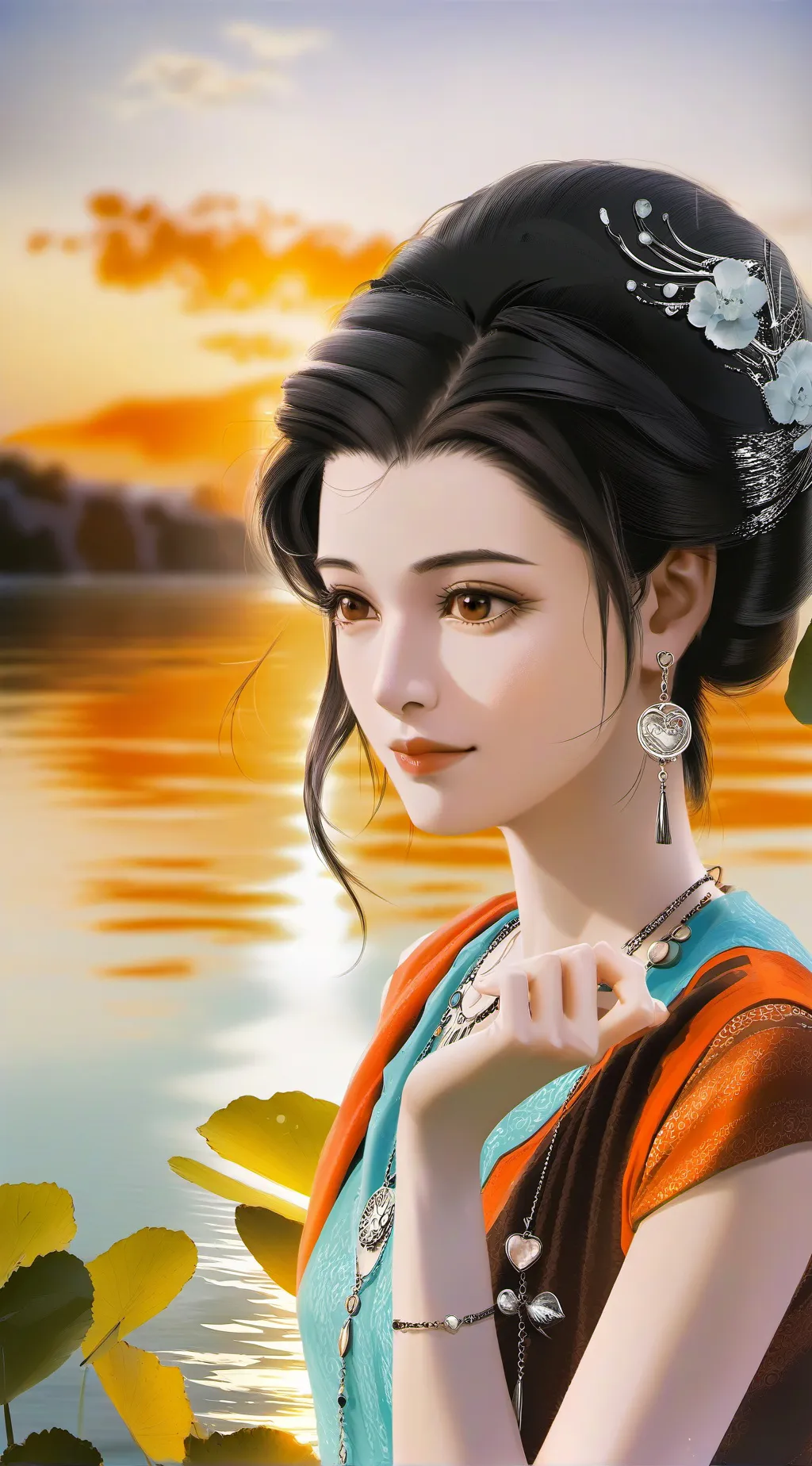 ai character: hi background