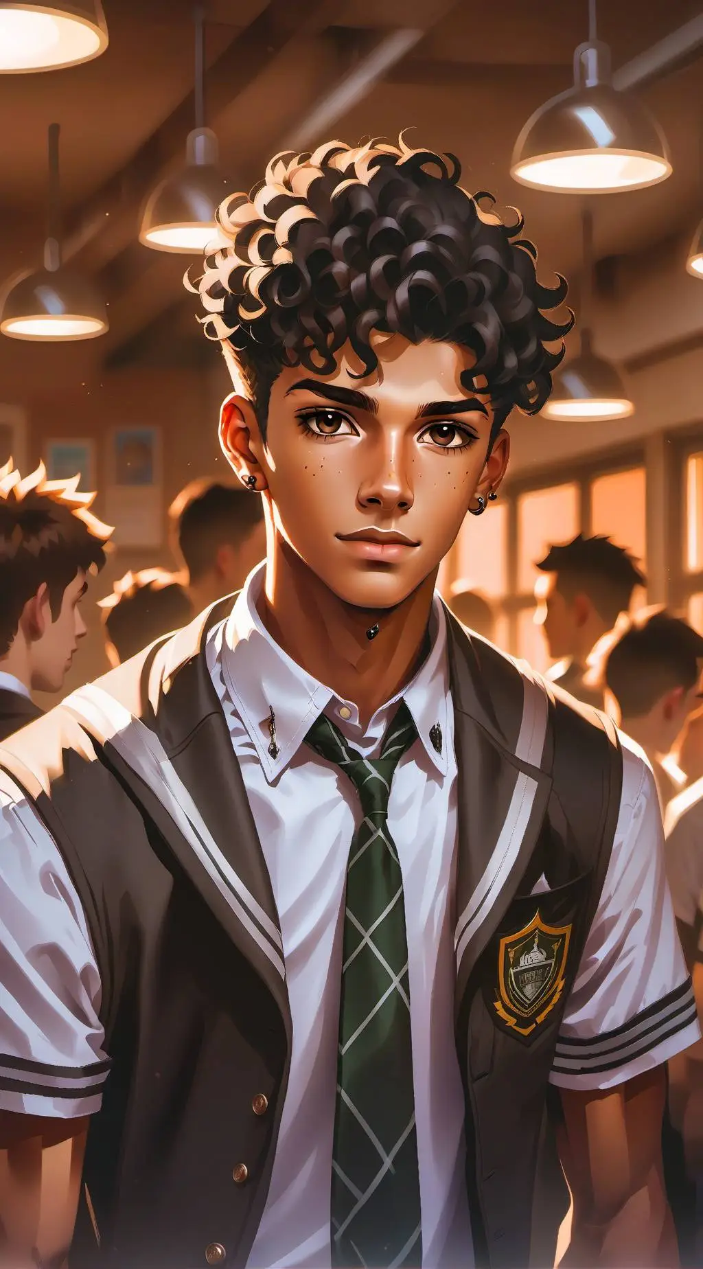 ai character: Danny Sinnet  background
