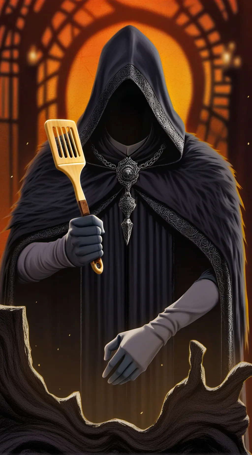 ai character: Hashslinginslasher background