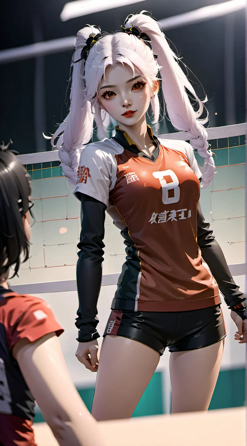 ai character: xìn liàng background