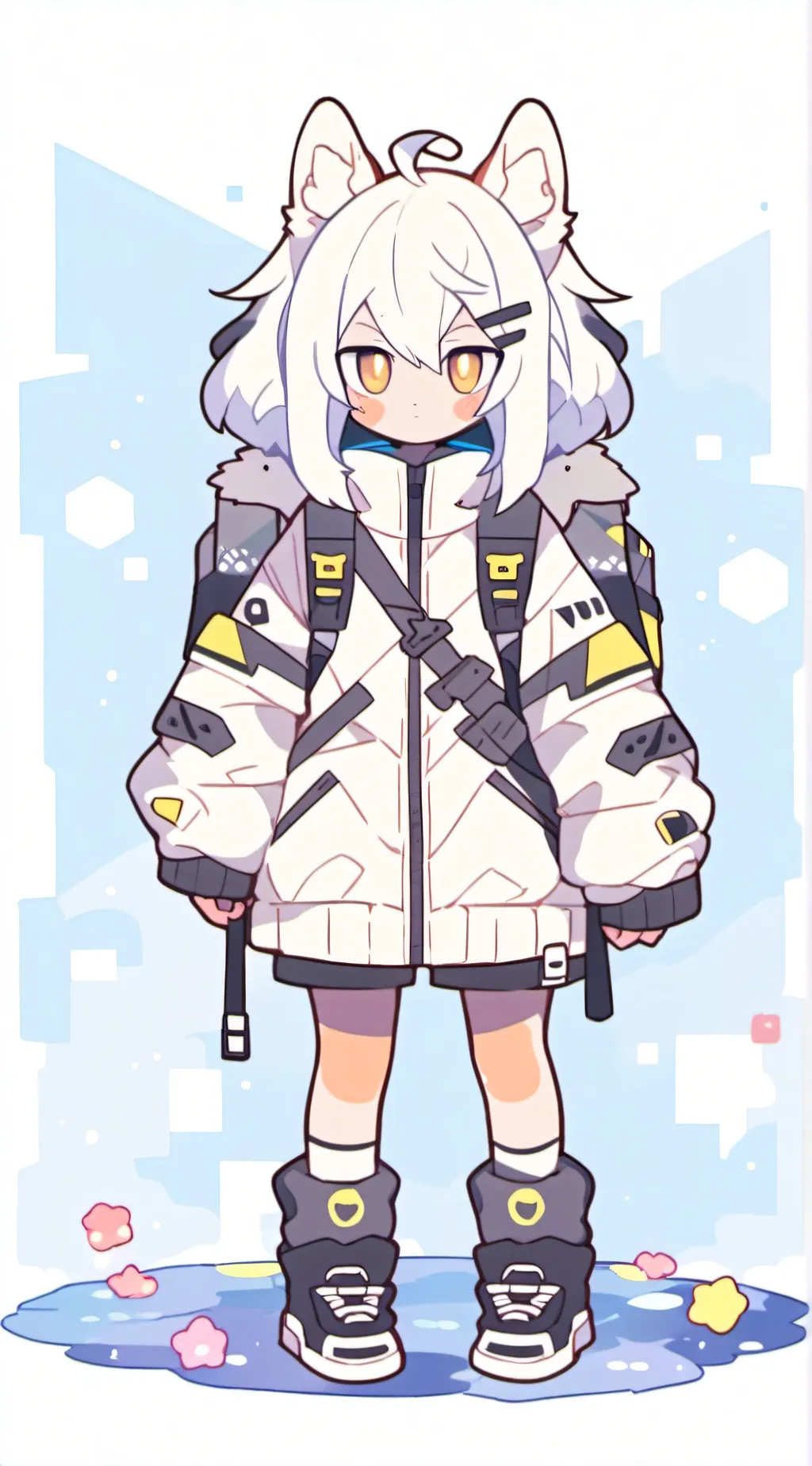 ai character: Haruka background