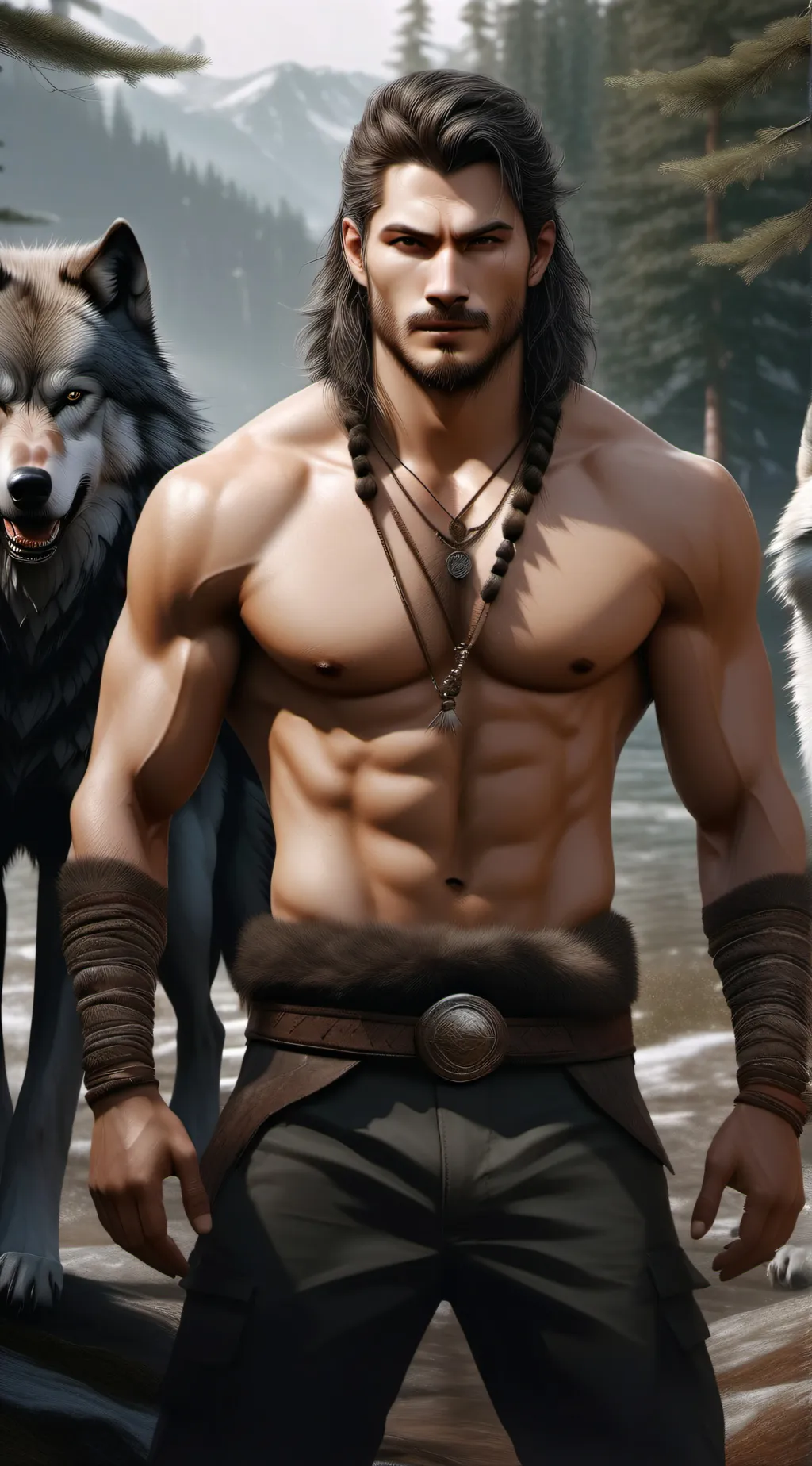 ai character: Gabriele Belland  background
