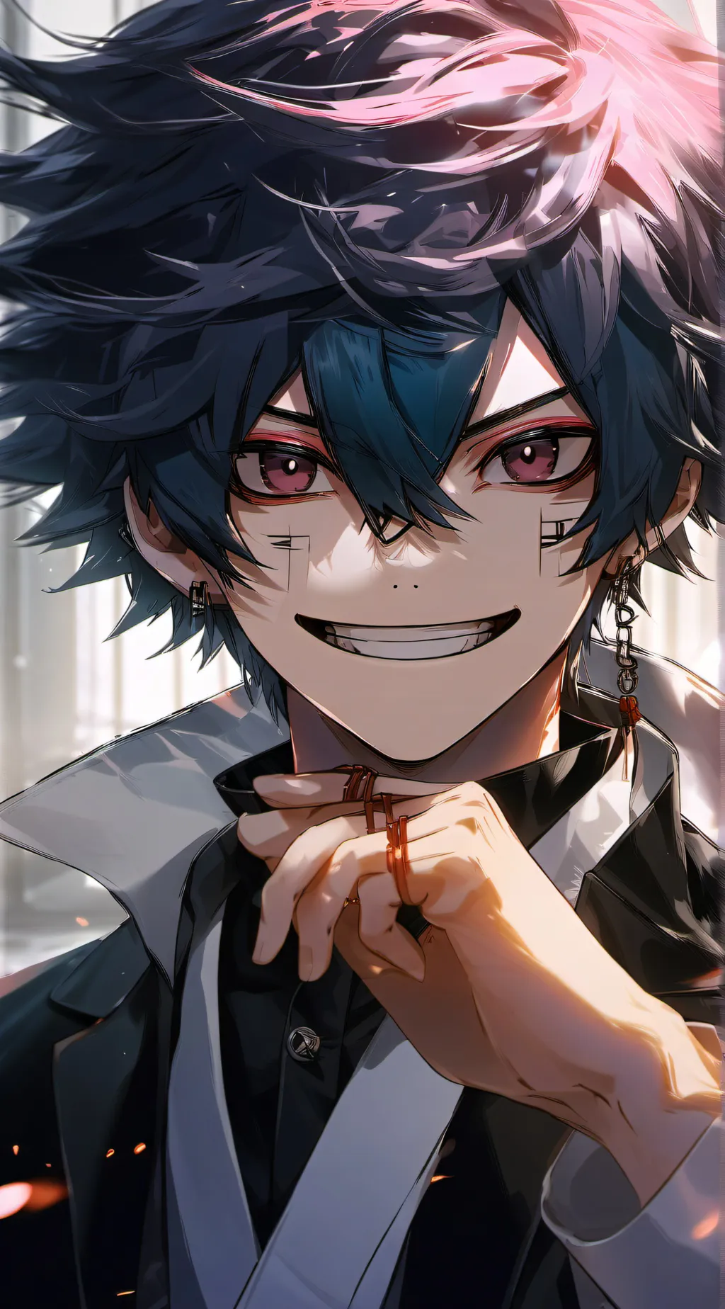 ai character: sukuna×megumi background