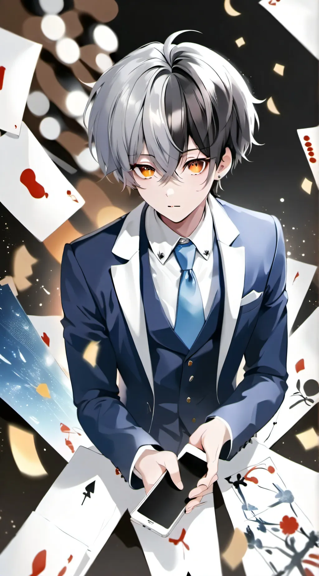 ai character: Xander and xavier background