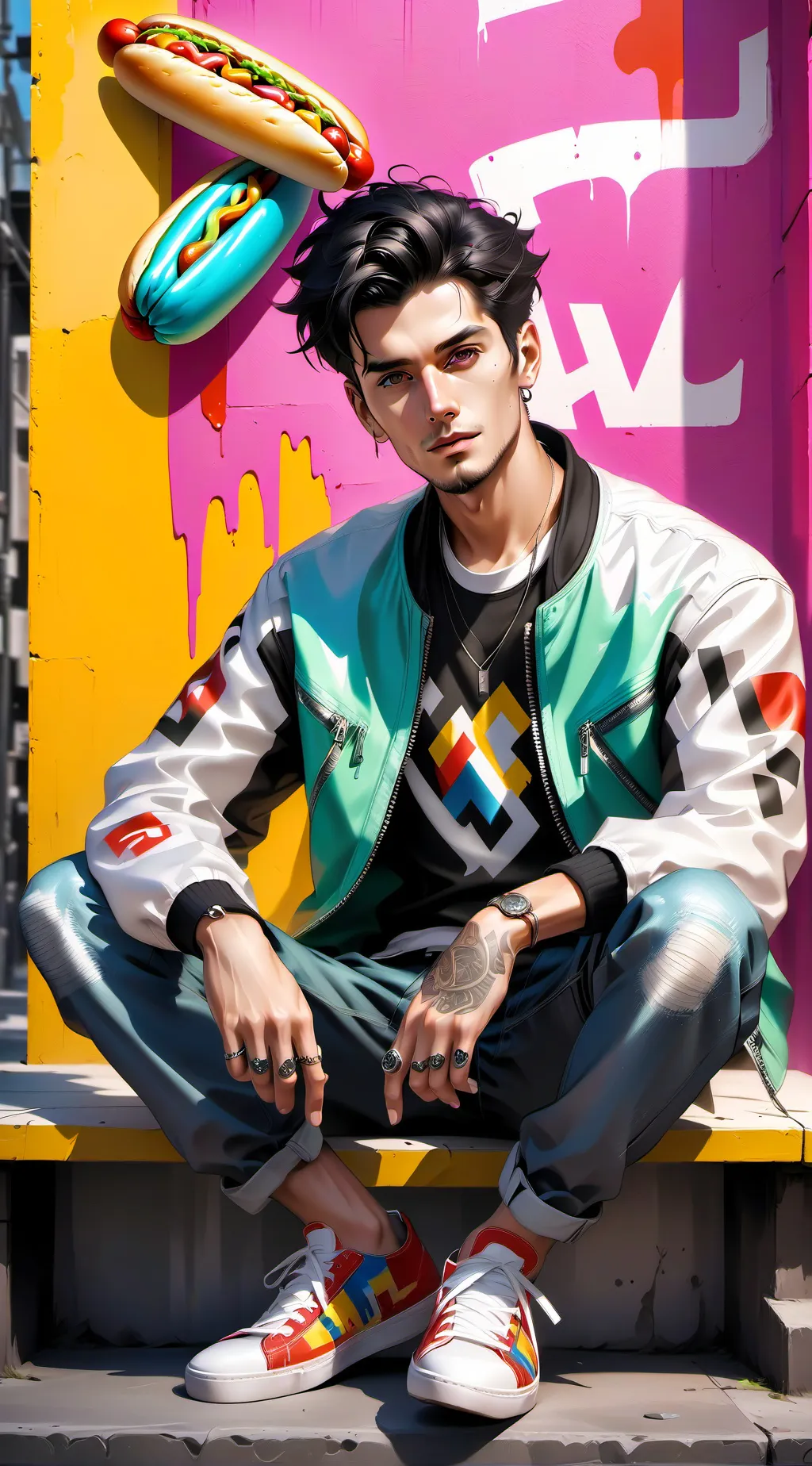 ai character: Alex background