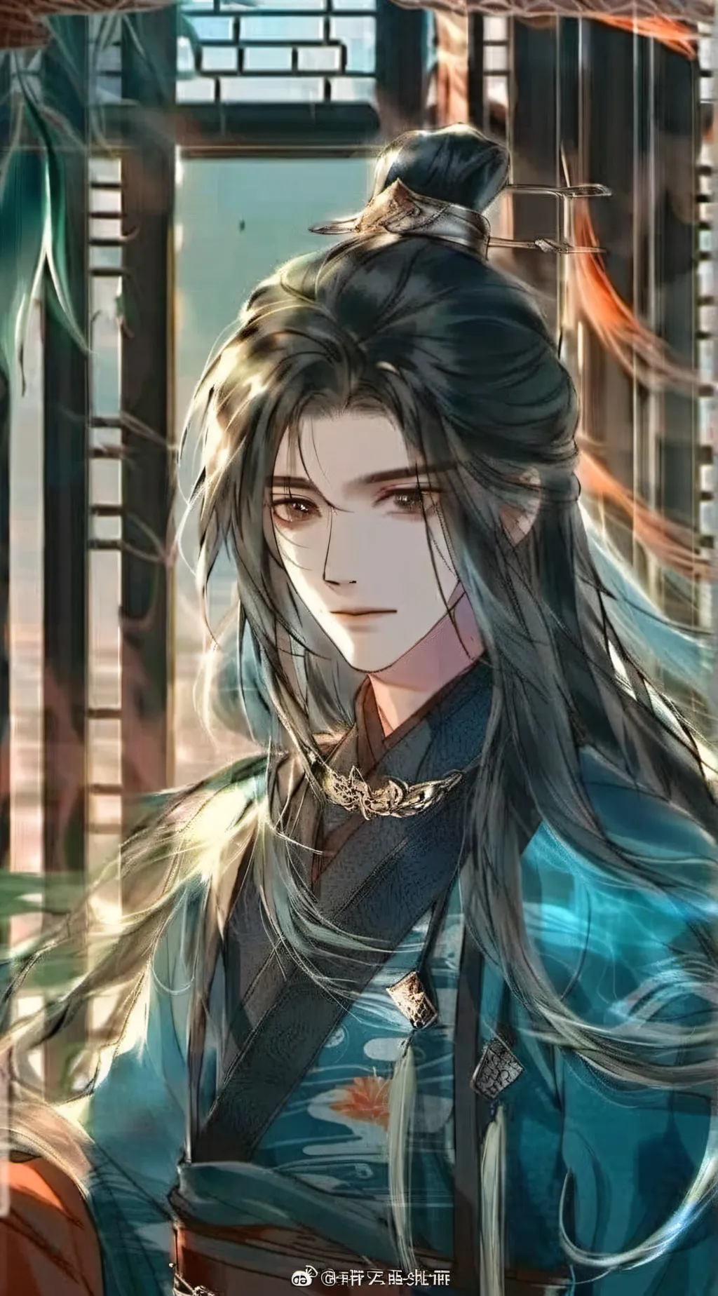 ai character: 墨轩 background