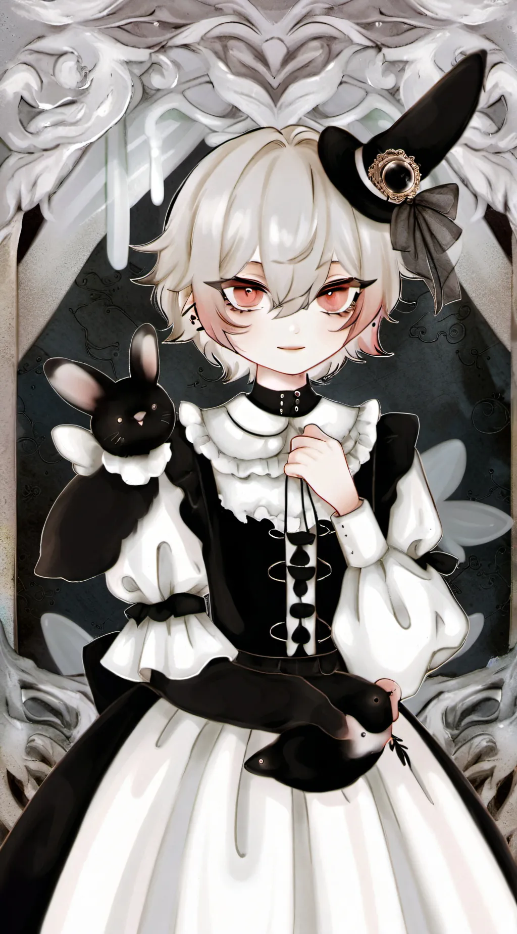 ai character: Evie✨ background
