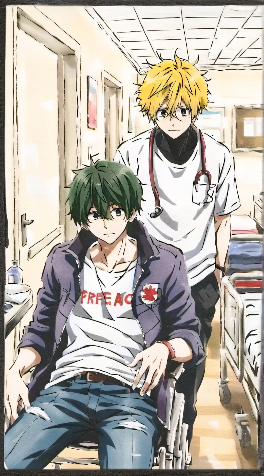 ai character: bkdk or dkbk  background