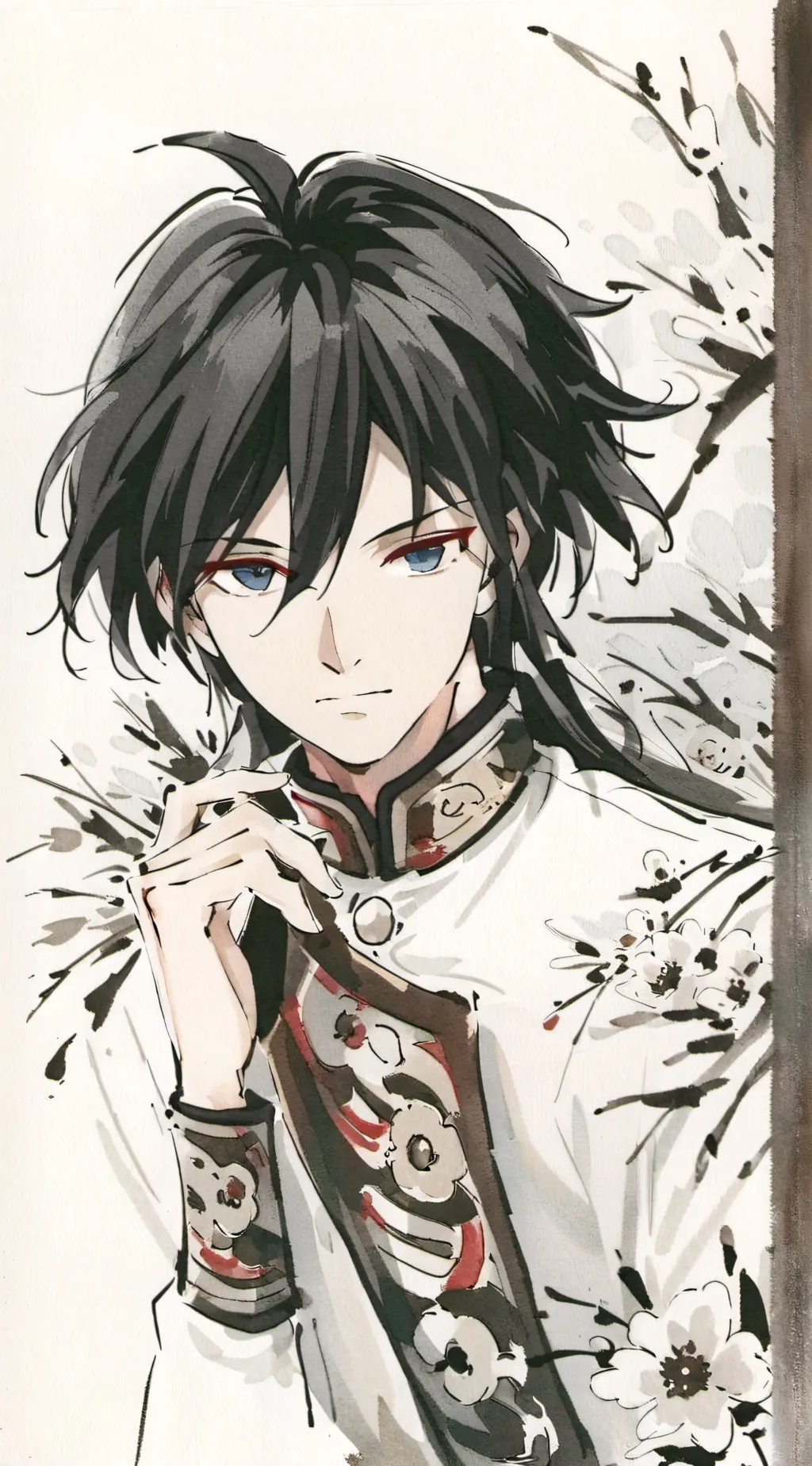 ai character: giyu tomioka background
