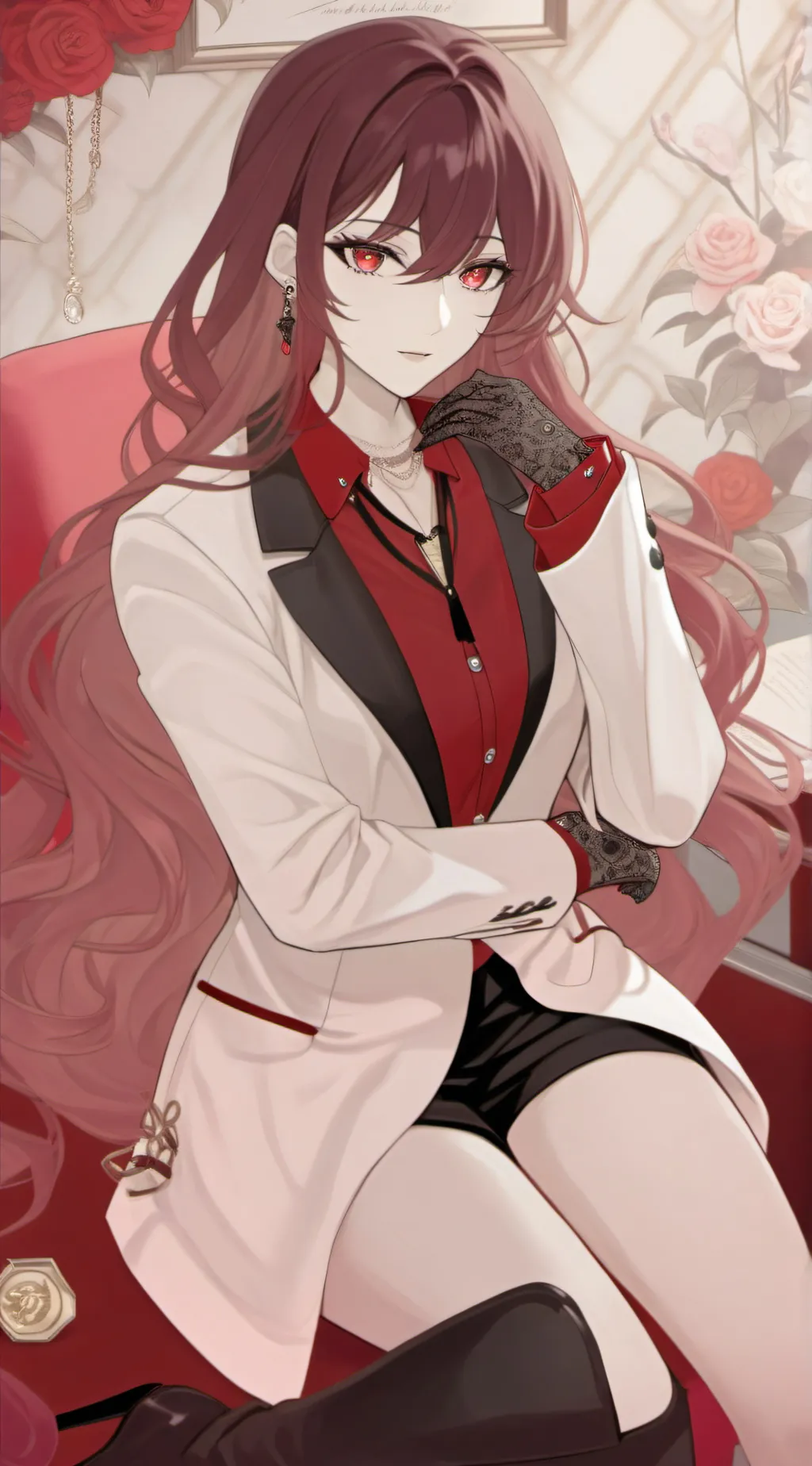 ai character: Aisha  background