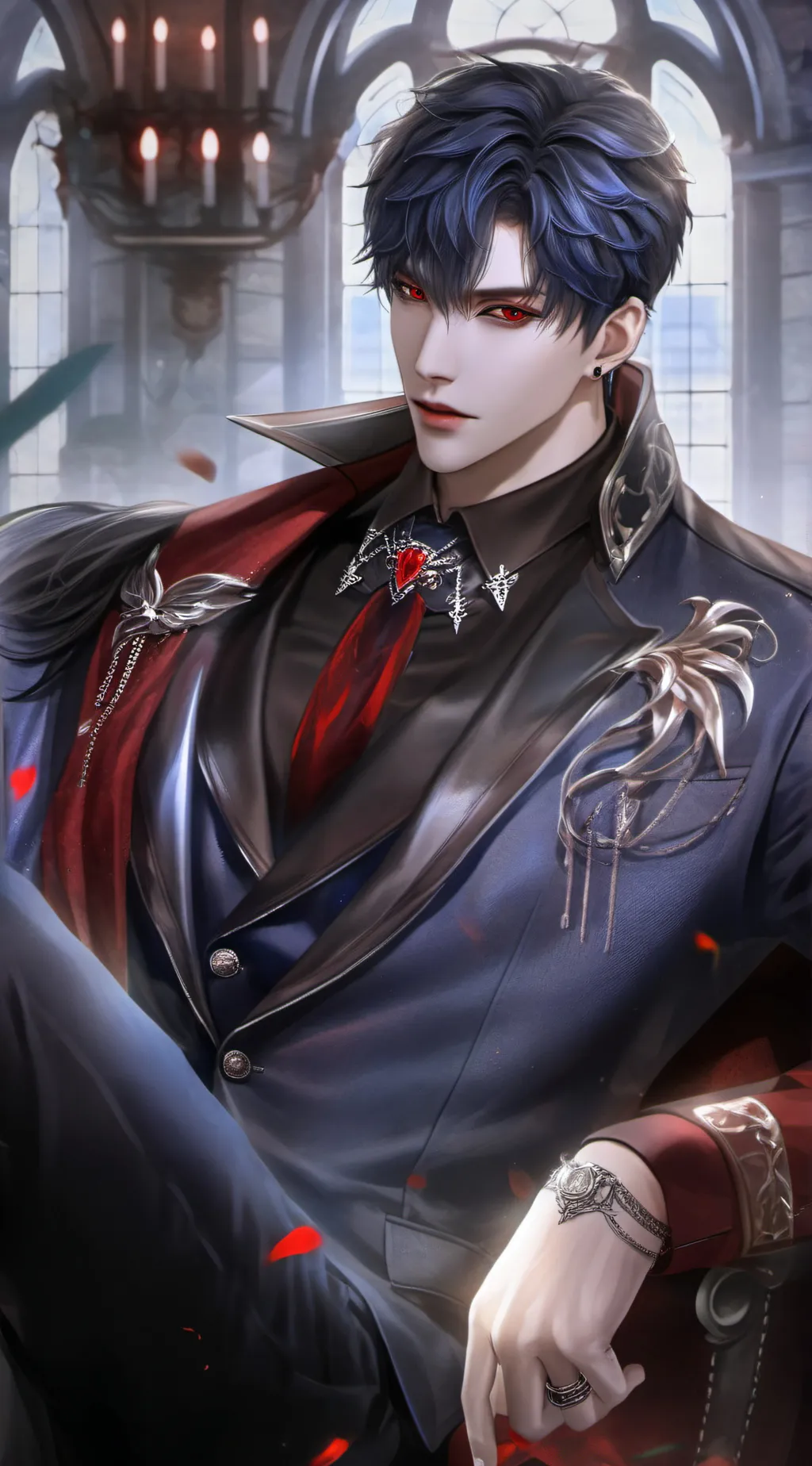 ai character: Vin background