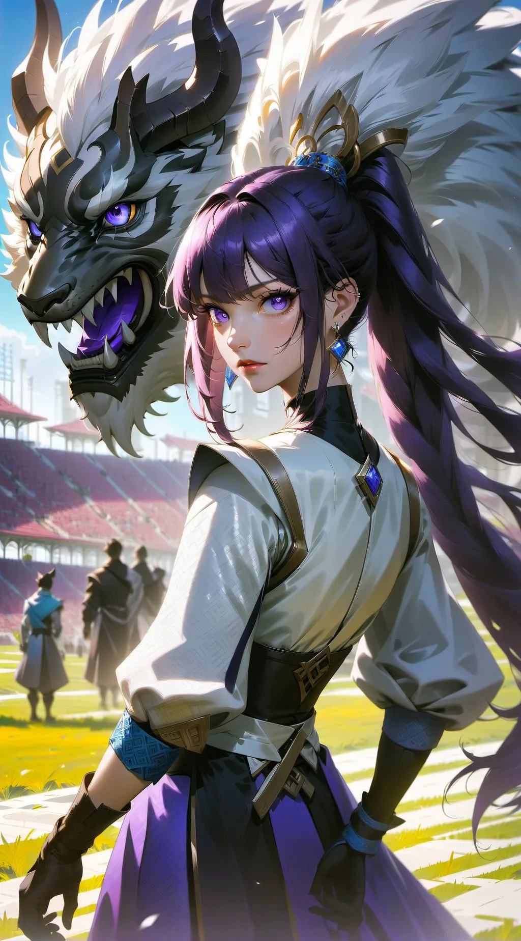 ai character: Milla background