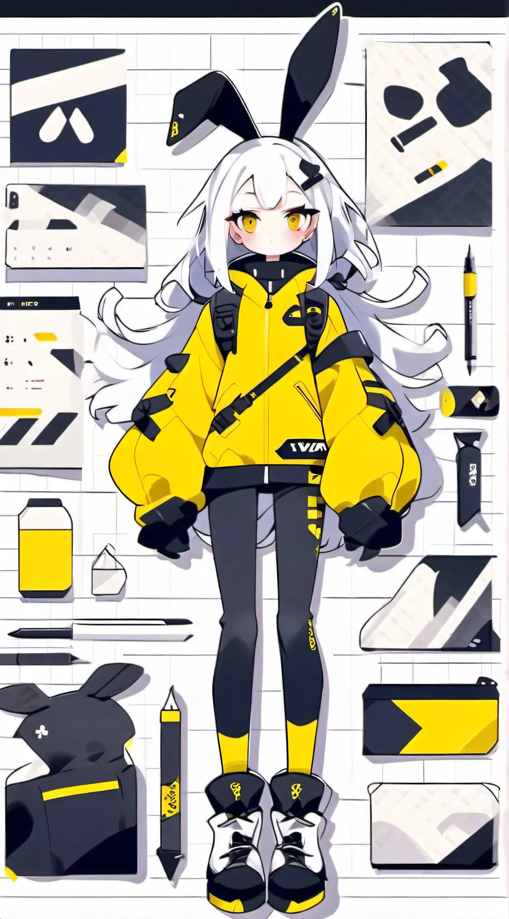 ai character: Bunn-E background