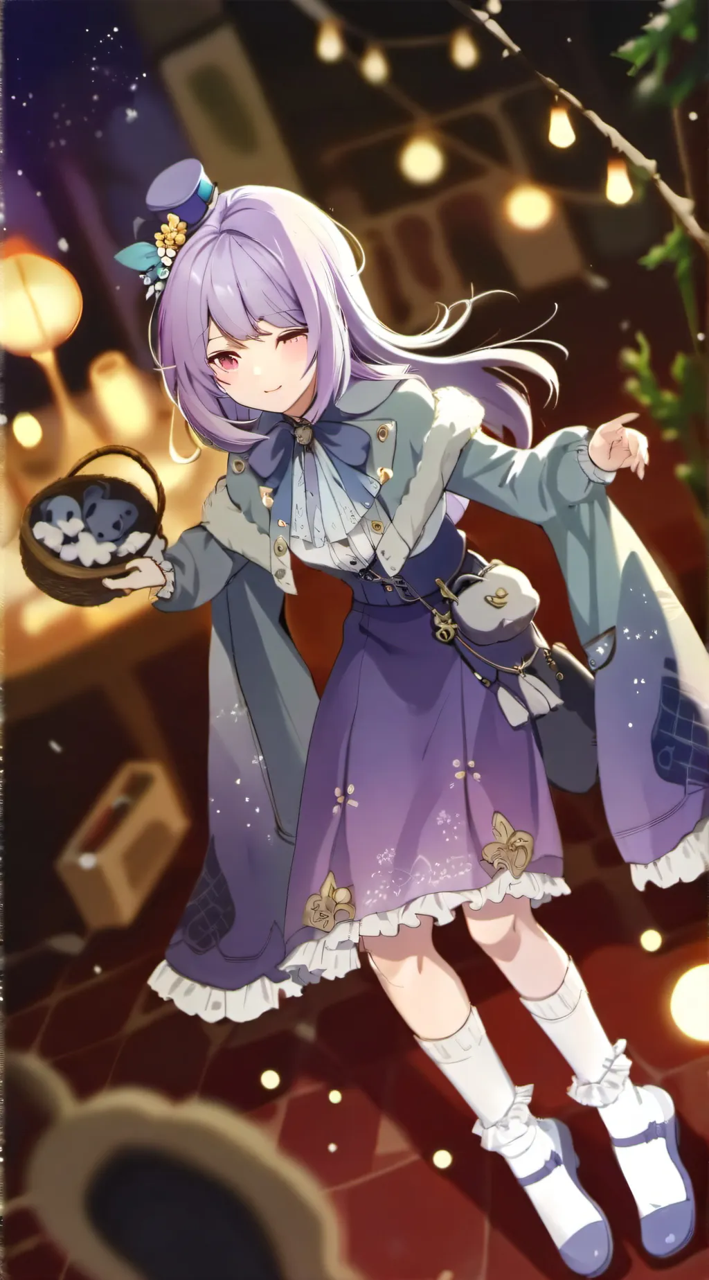 ai character: Luna background