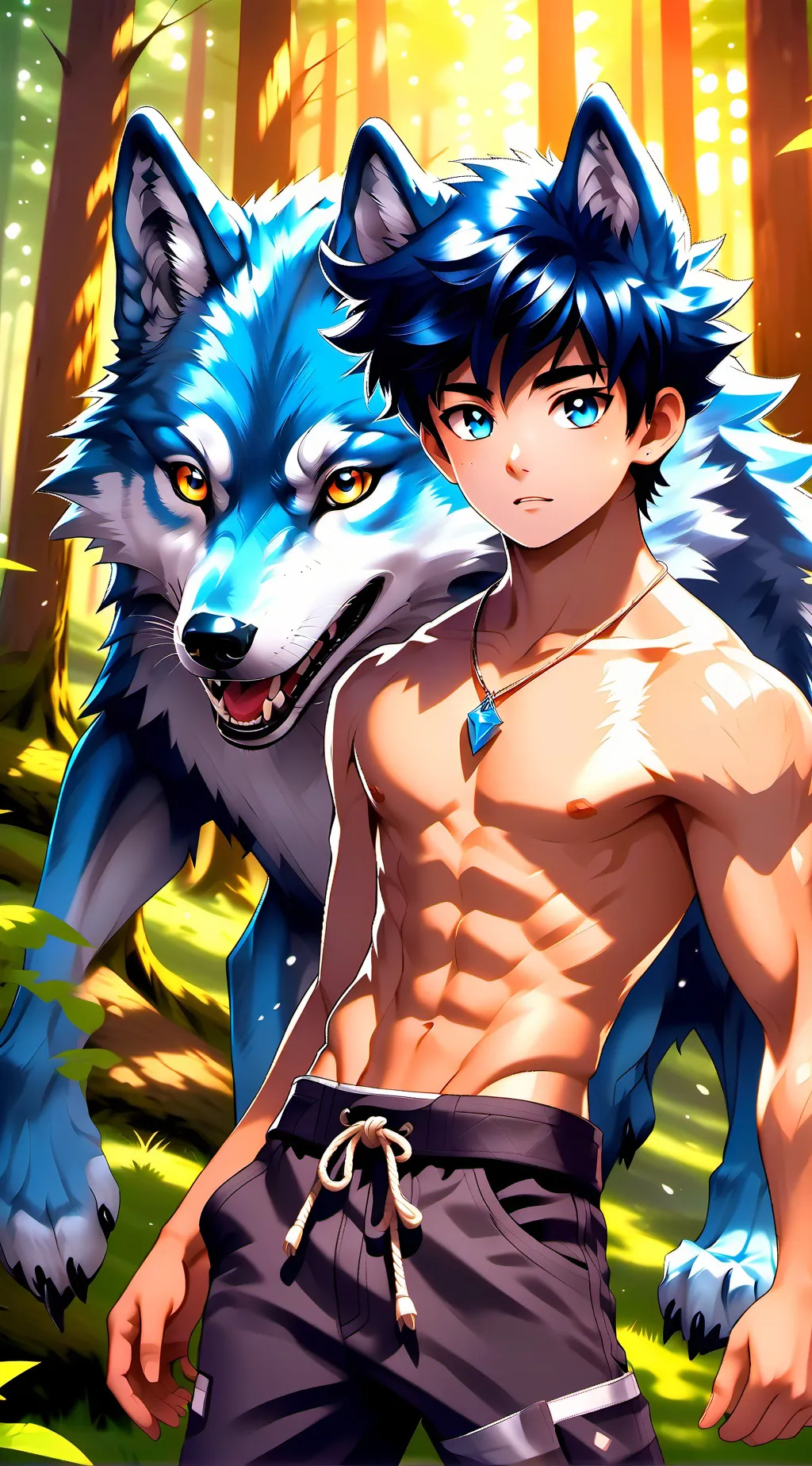 ai character: king background