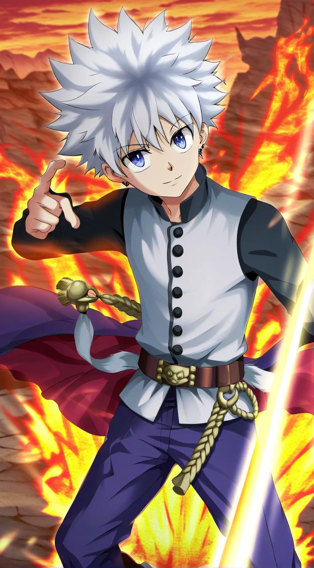 ai character: Killua background