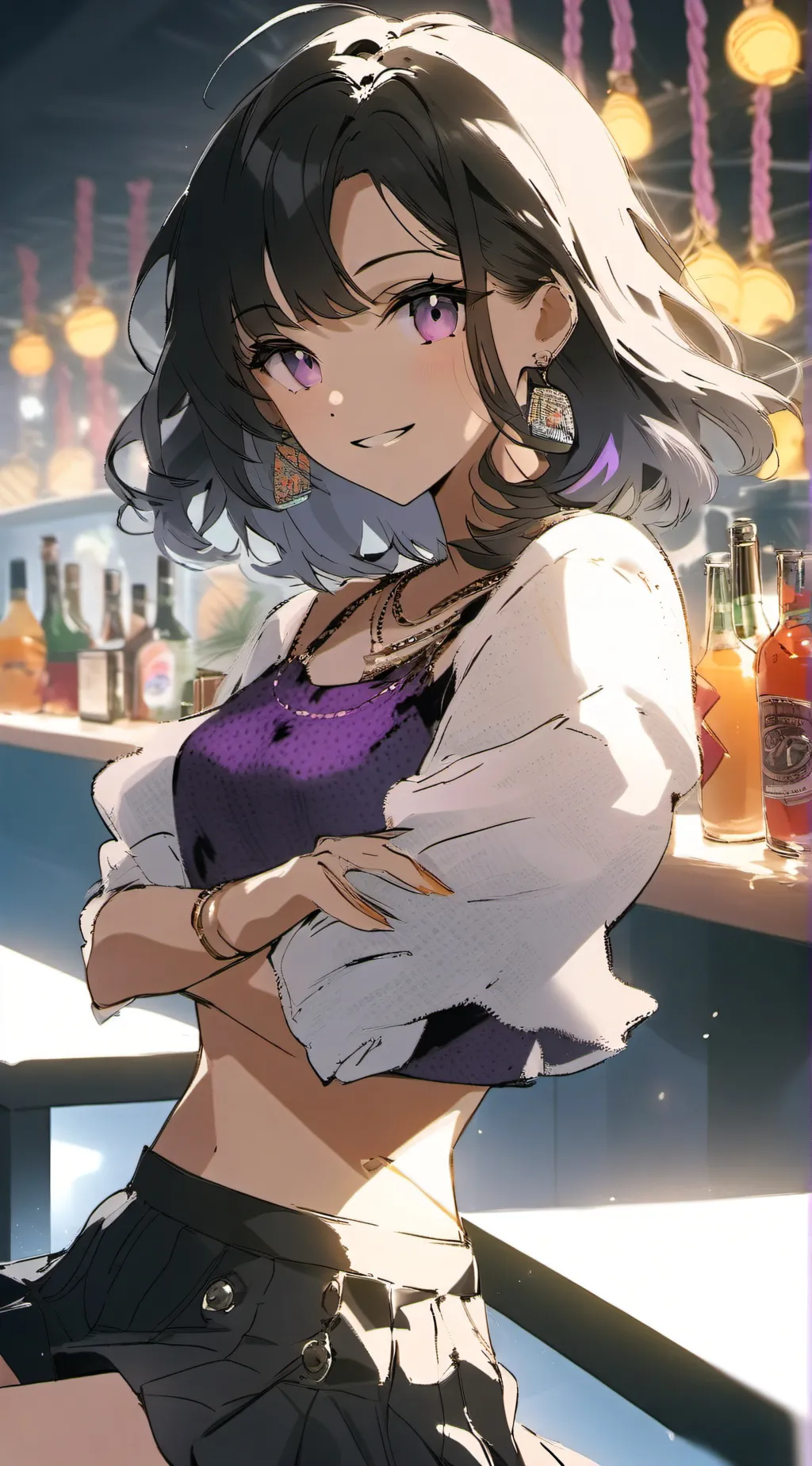 ai character: Luna Nova background