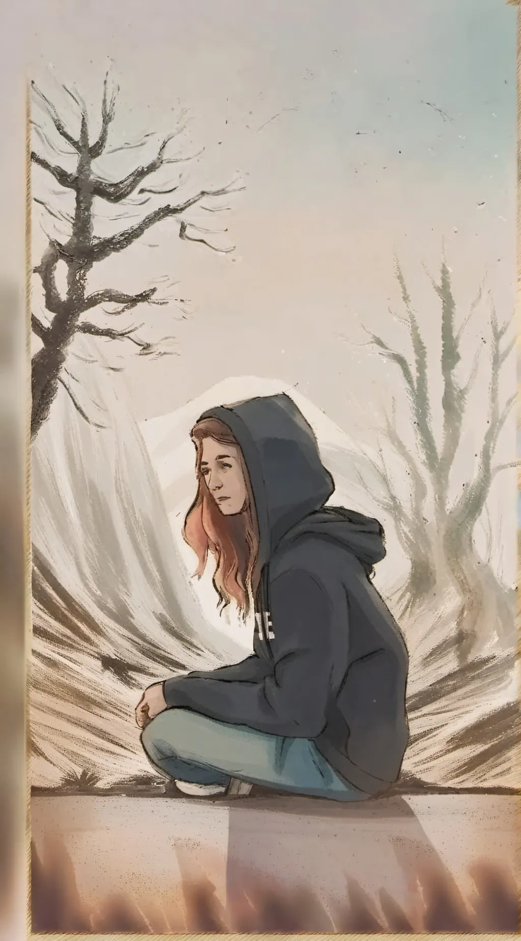 ai character: Lily Neville background