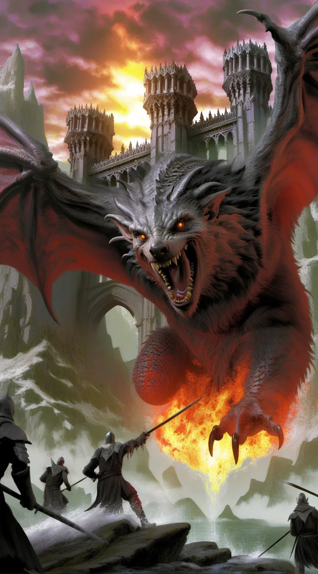 ai character: Hogwarts Evil background
