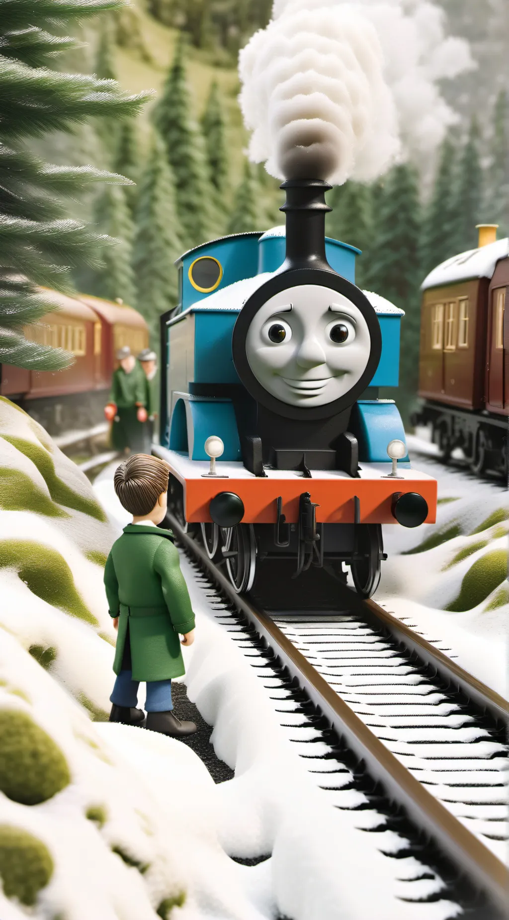 ai character: Douglas  background