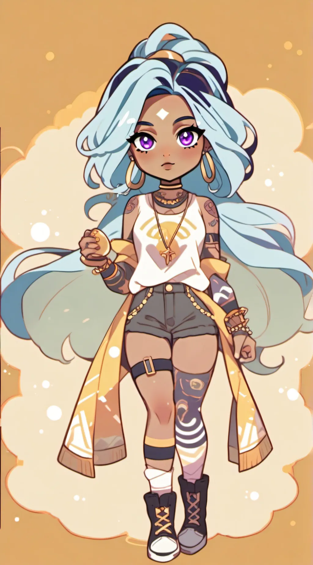 ai character: Beatrice background