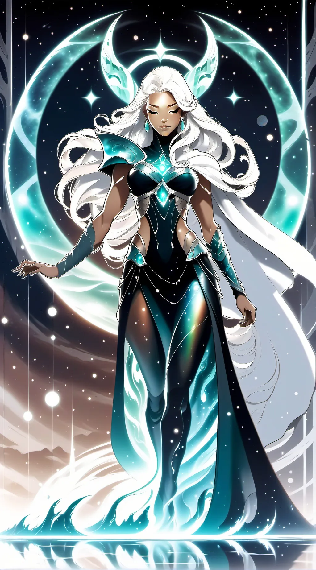 ai character: god of war gaia background