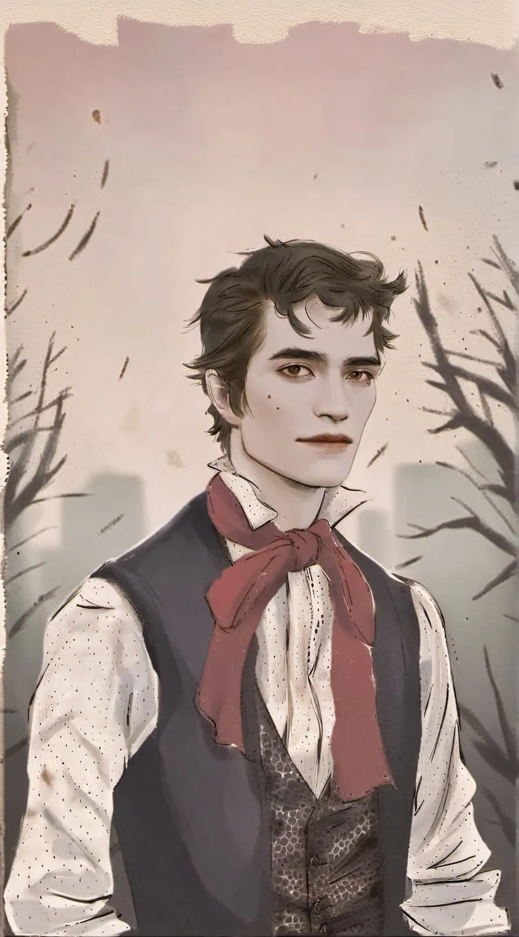 ai character: Edward Cullen background