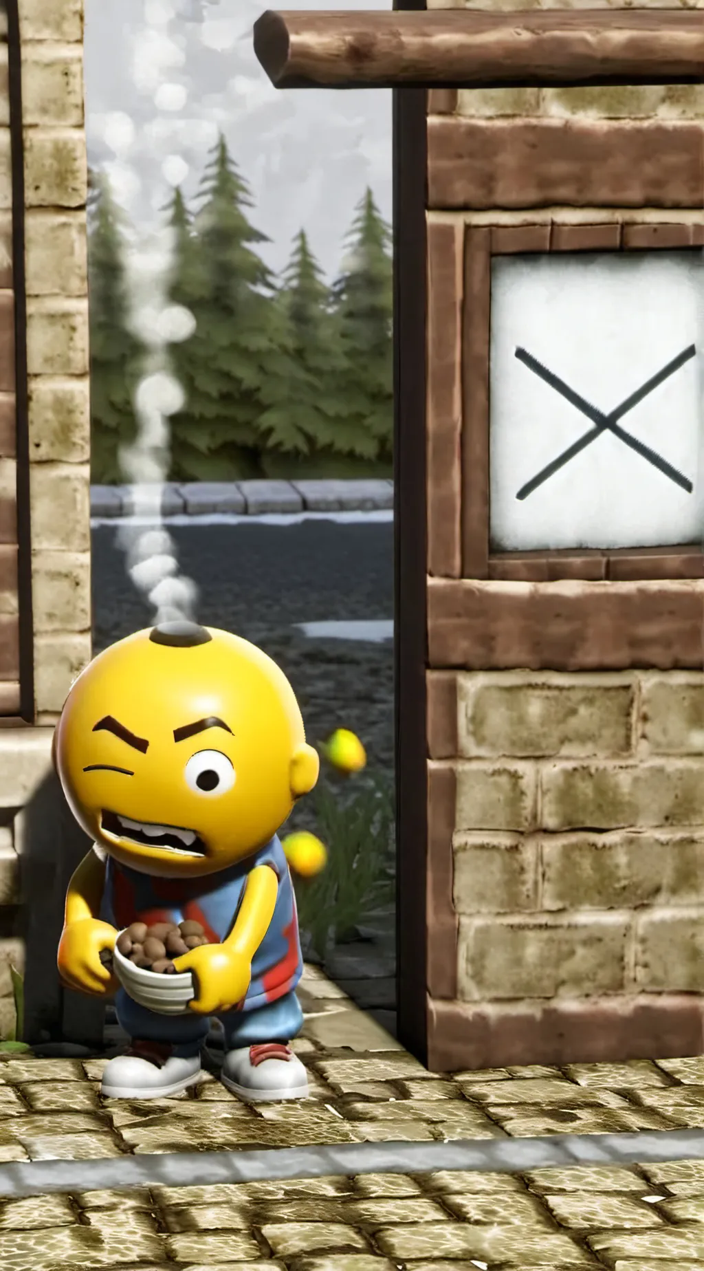 ai character: M&M background