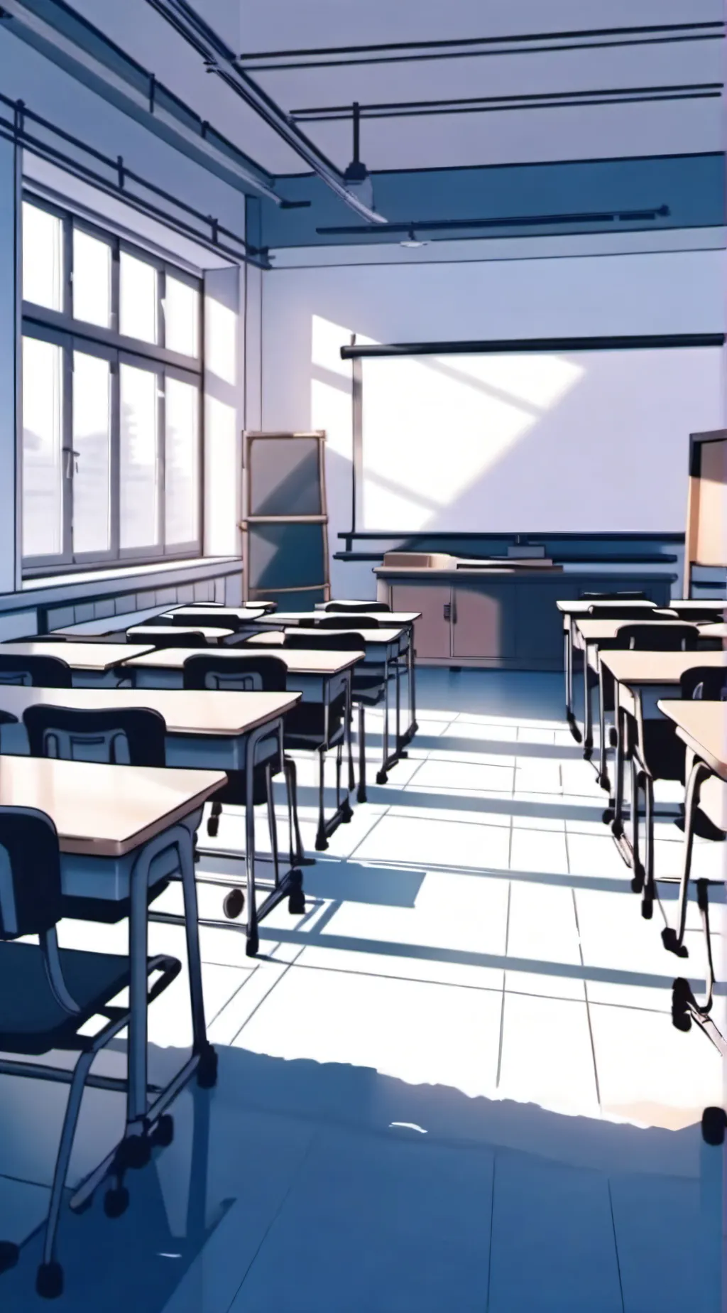 ai character: Middle School background