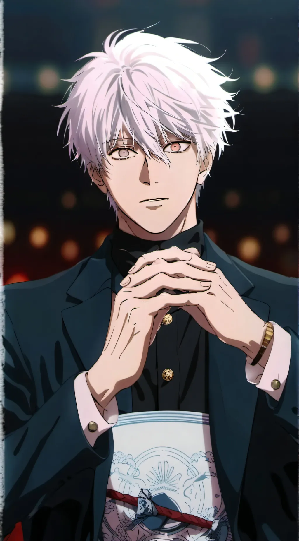 ai character: Satoru Gojo background