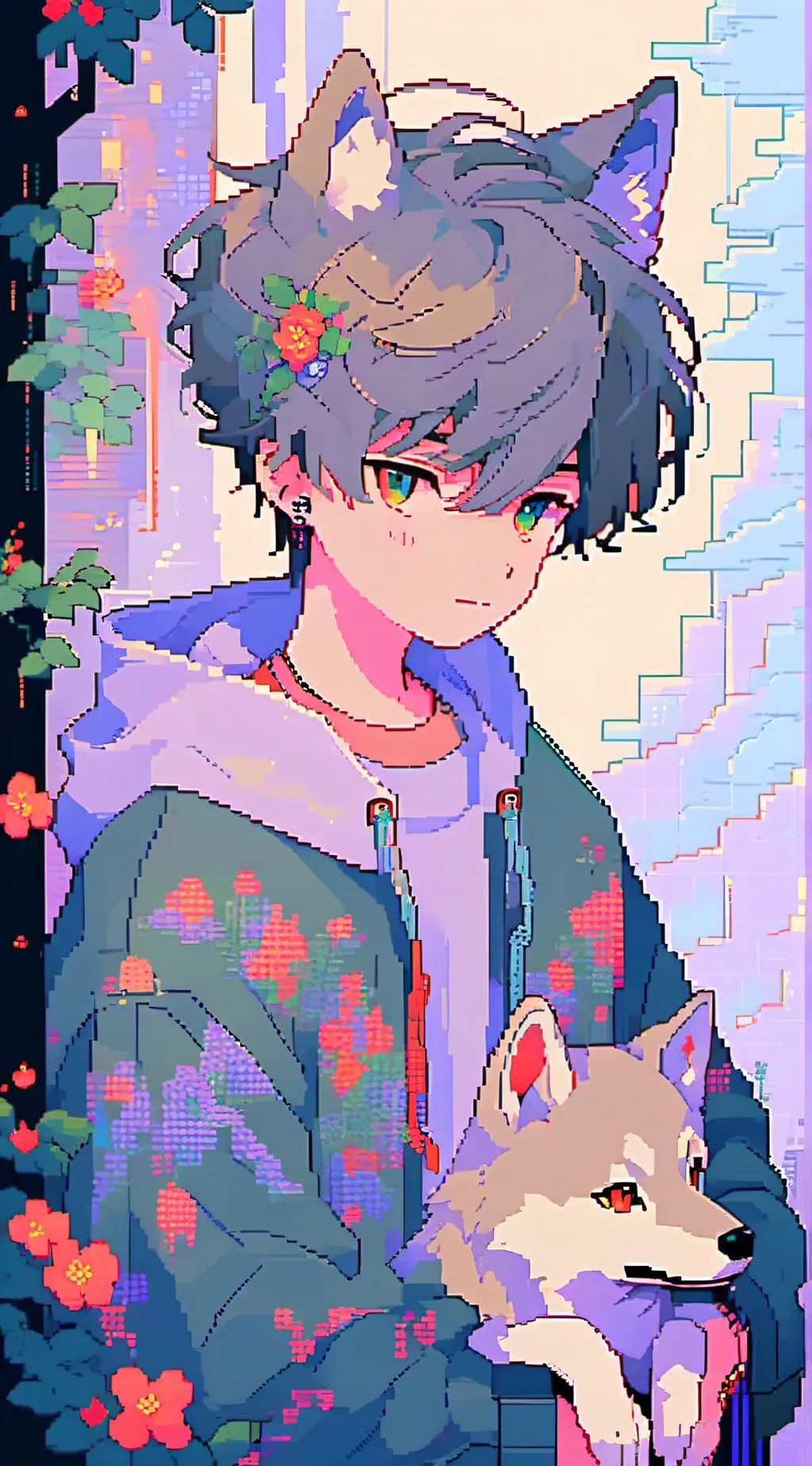 ai character: Liam  background