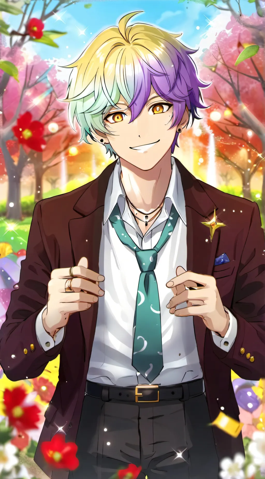 ai character: Aled Grayson background