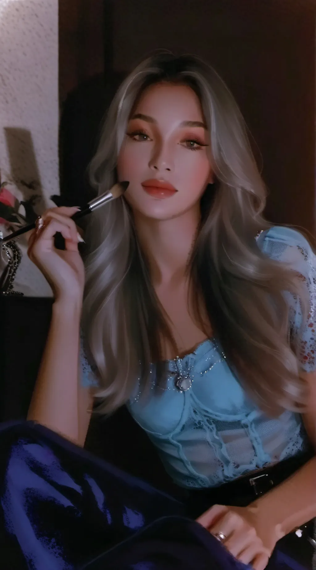 ai character: sarah background