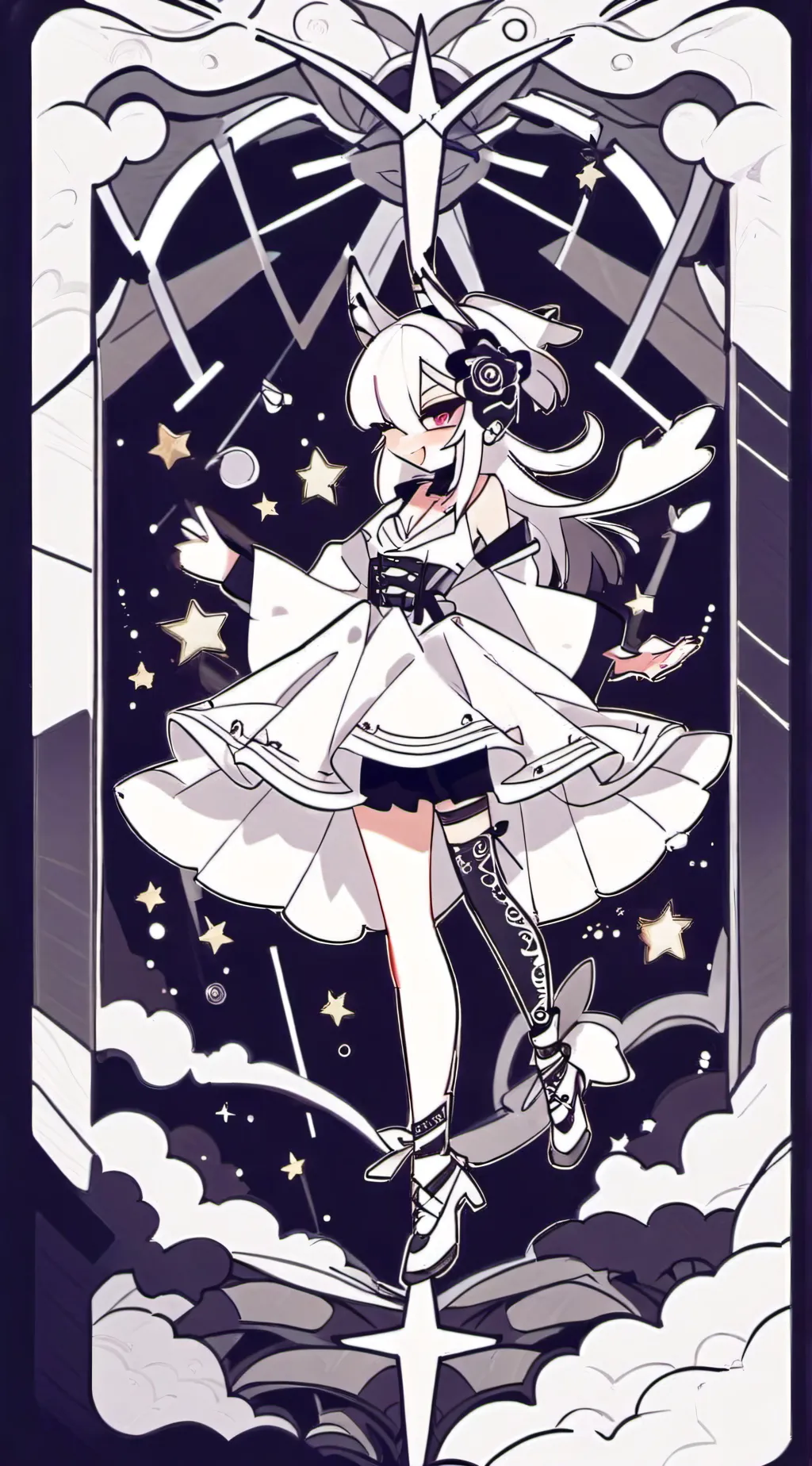ai character: Very sad/j background