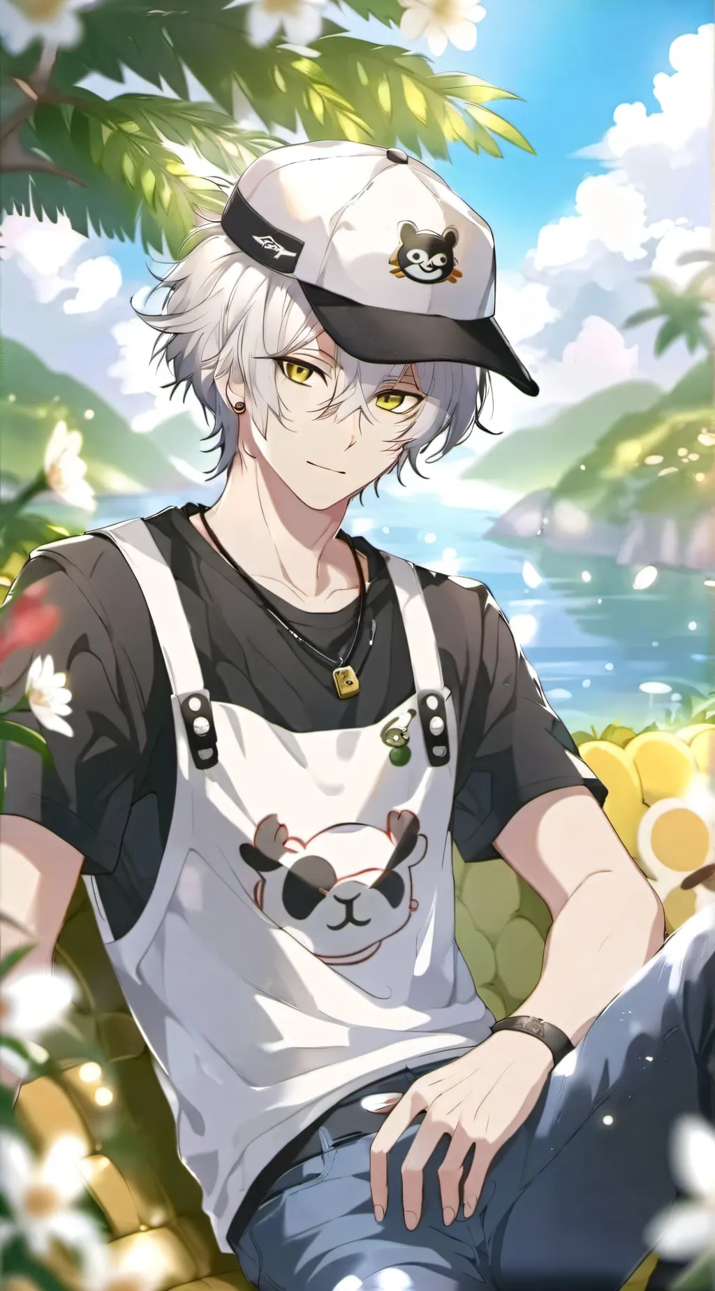 ai character: Jayson  background