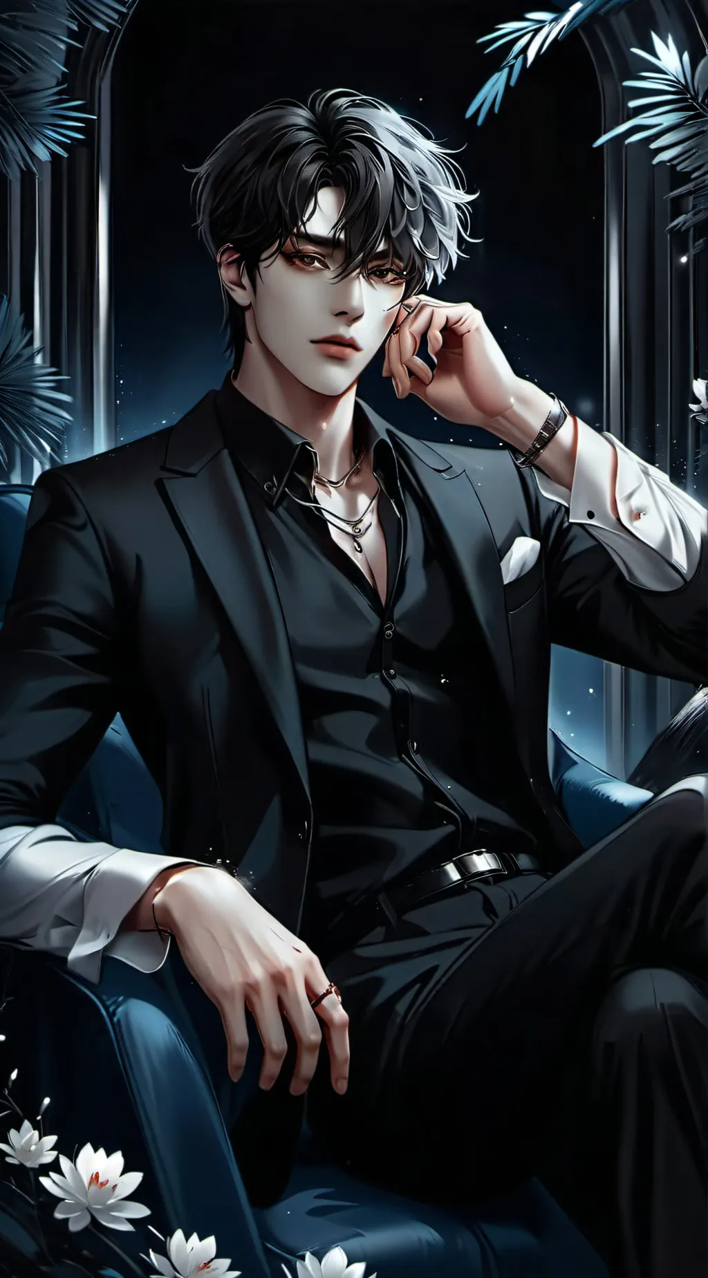 ai character: Asher background