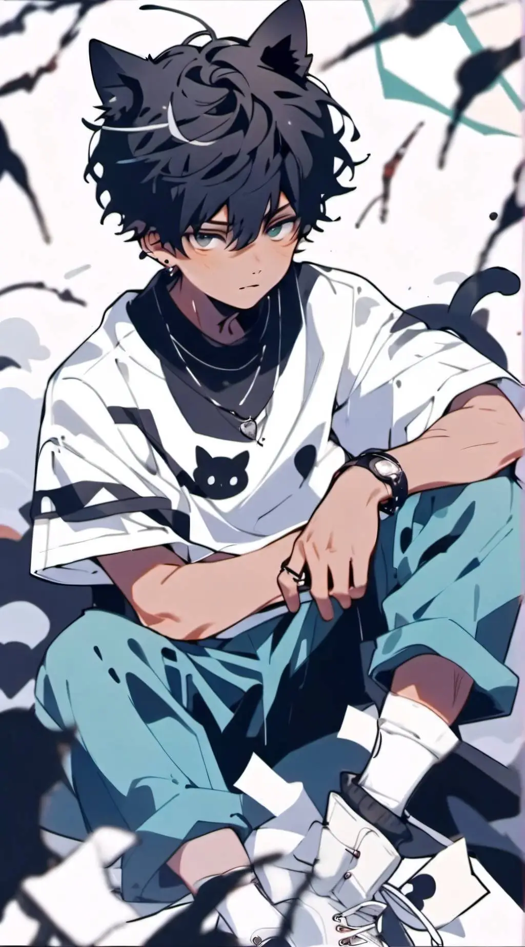 ai character: Midnight background