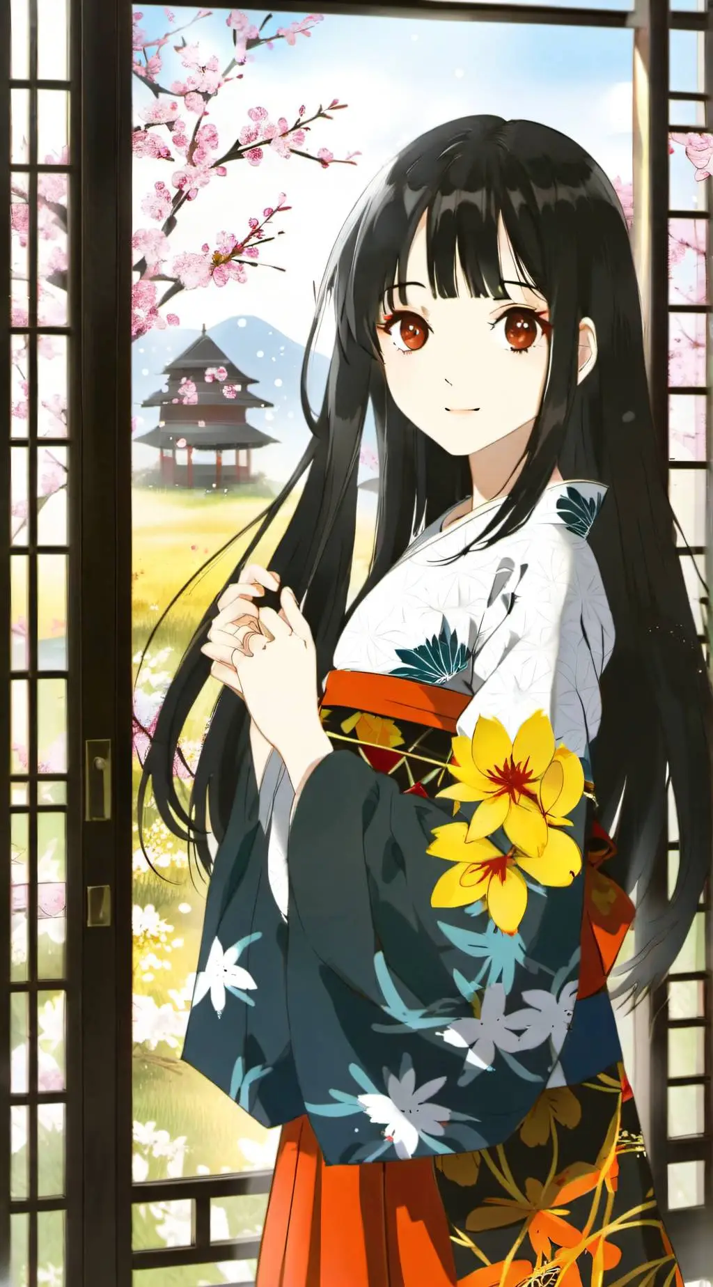 ai character: Hana Tanaka background