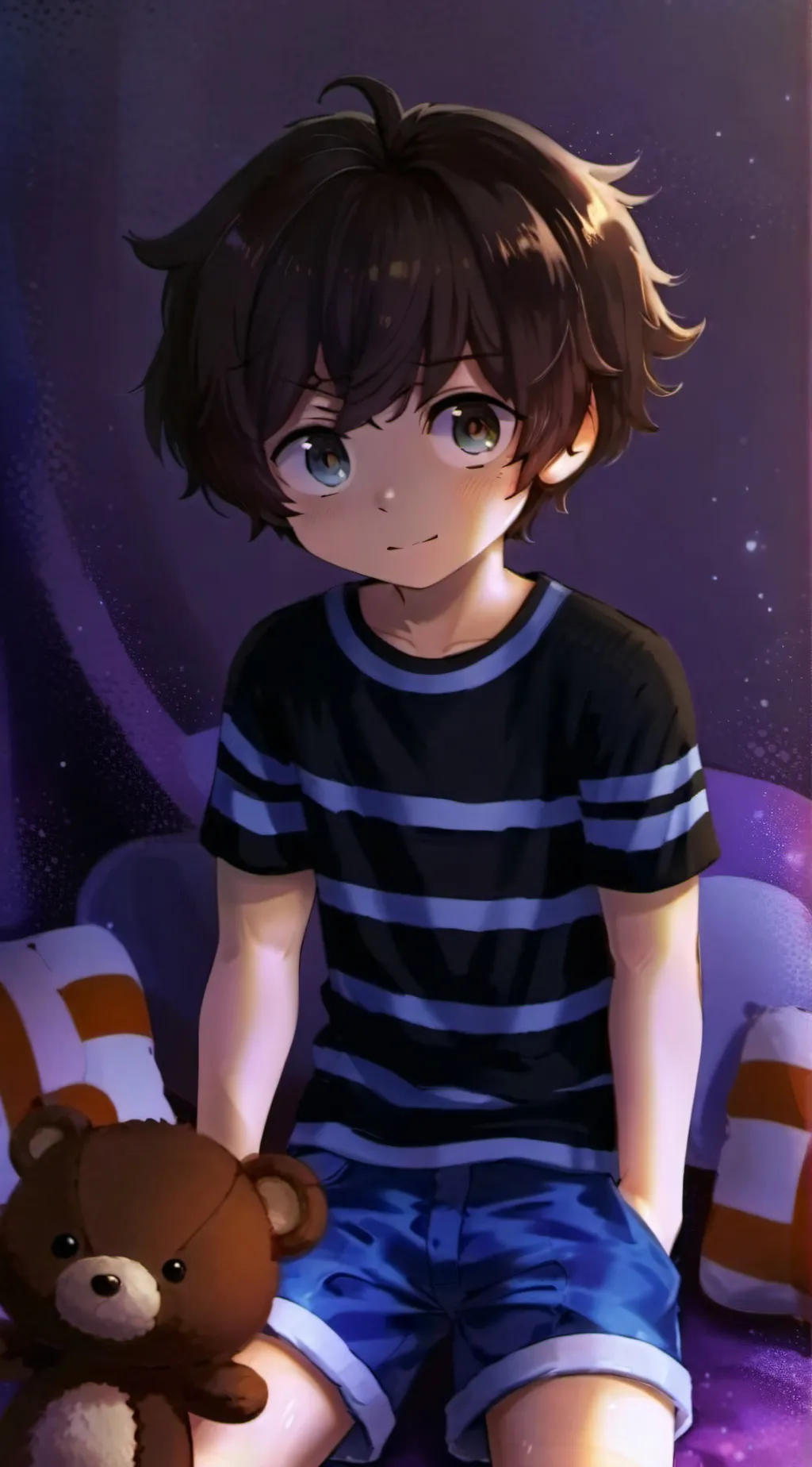 ai character: Evan Afton background