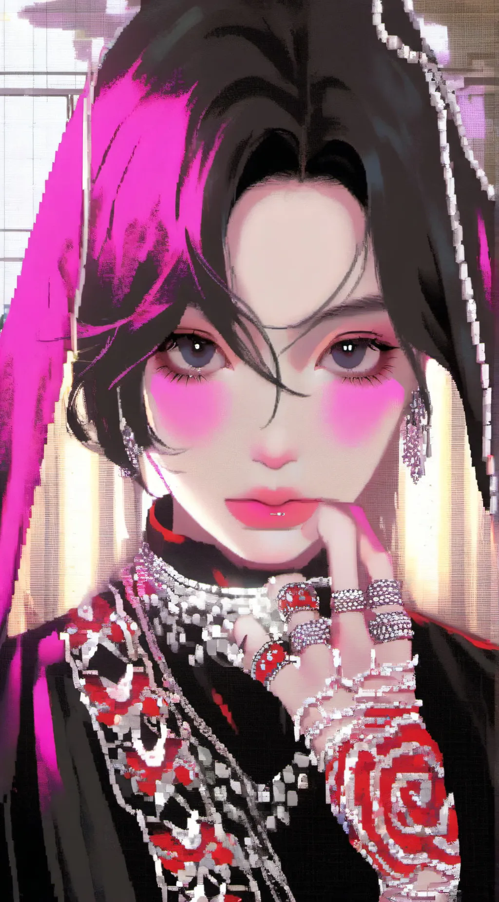 ai character: asausa background